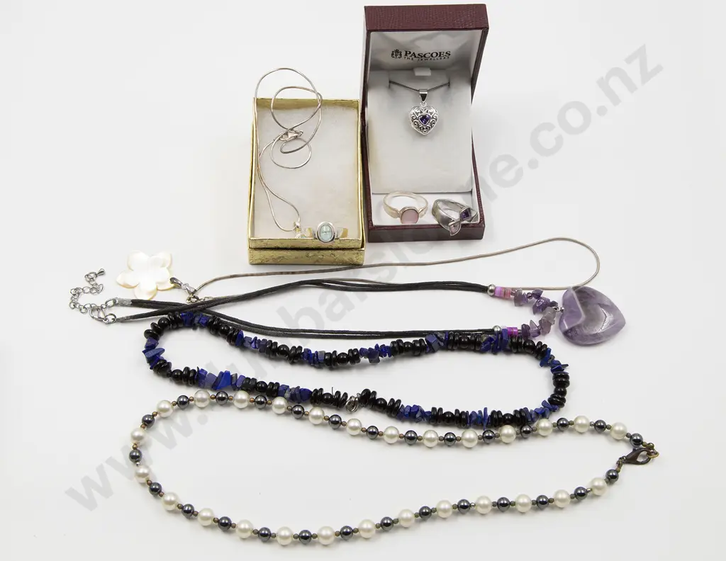As New Silver & Crystal Jewellery Image 1++