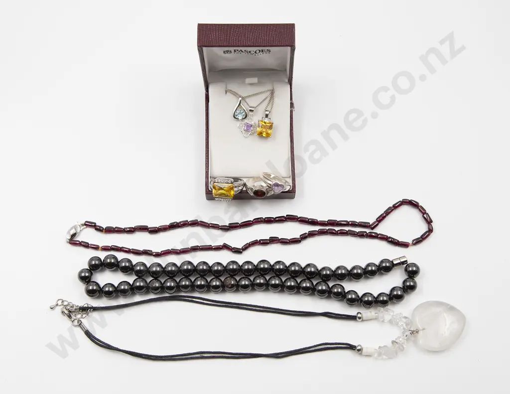As New Silver & Crystal Jewellery Image 1++