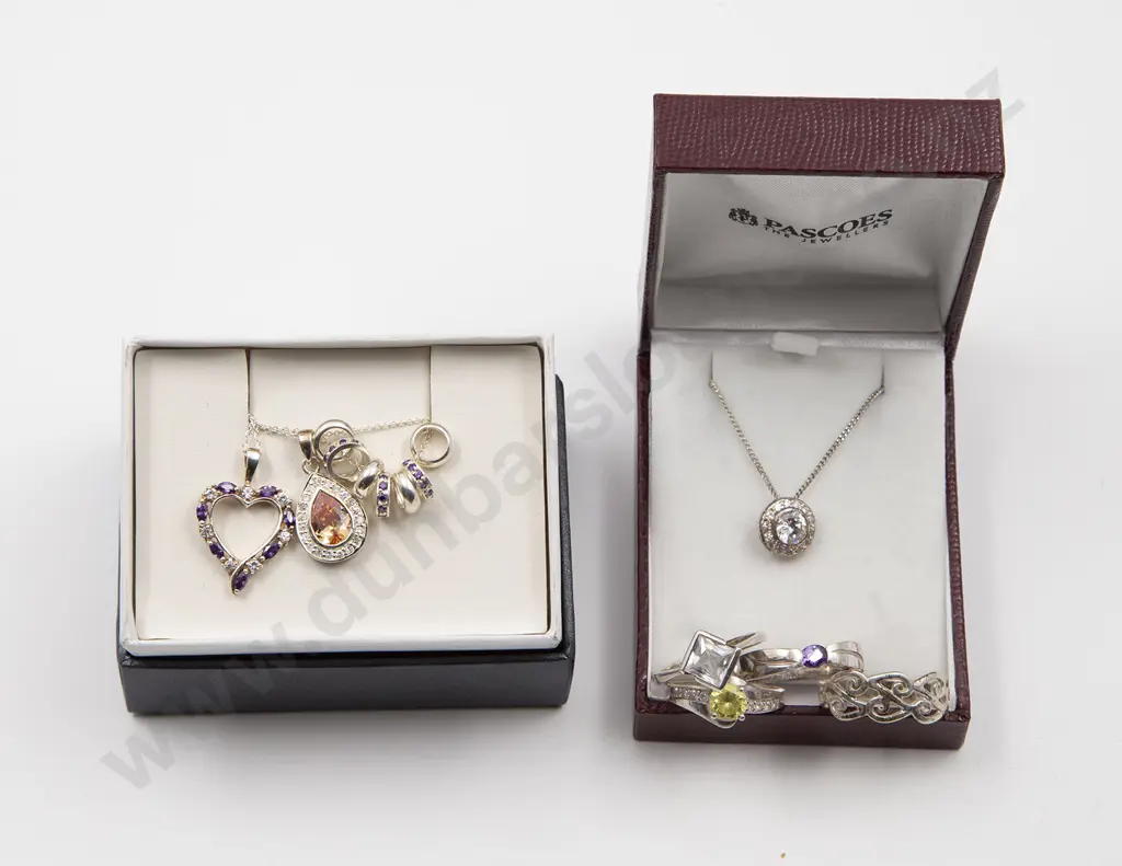 As New Silver & Crystal Jewellery Image 1++