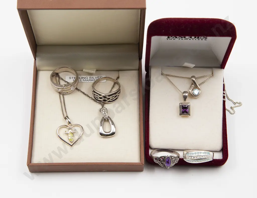 As New Silver & Crystal Jewellery Image 1++
