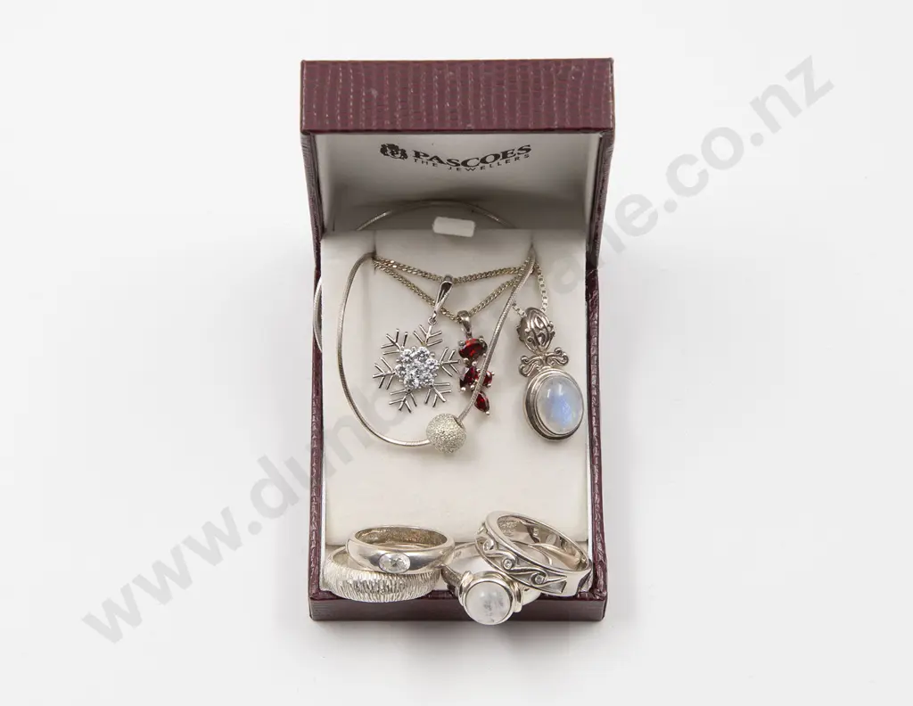 As New Silver & Crystal Jewellery Image 1++