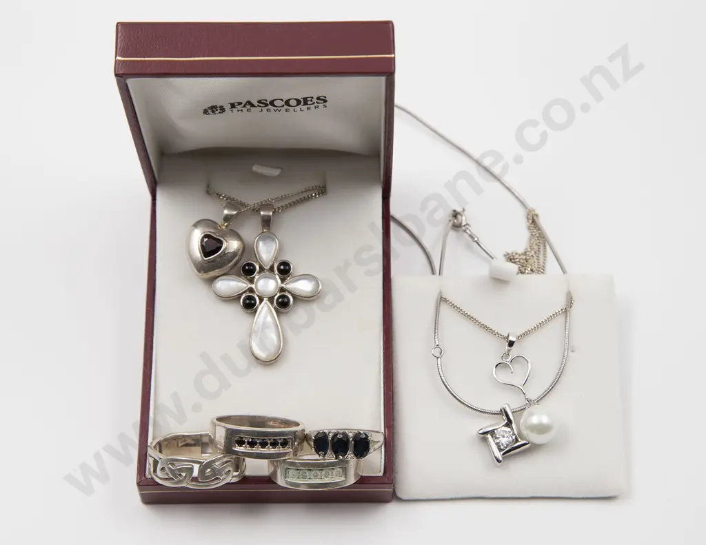 As New Silver & Crystal Jewellery Image 1++