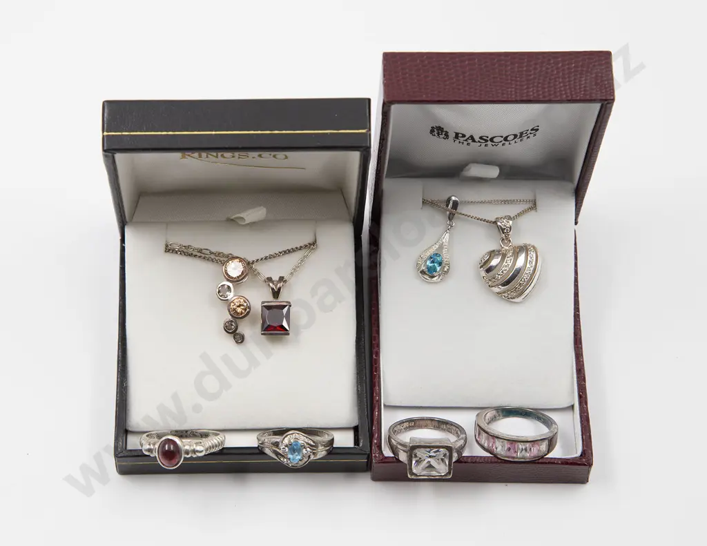 As New Silver & Crystal Jewellery Image 1++