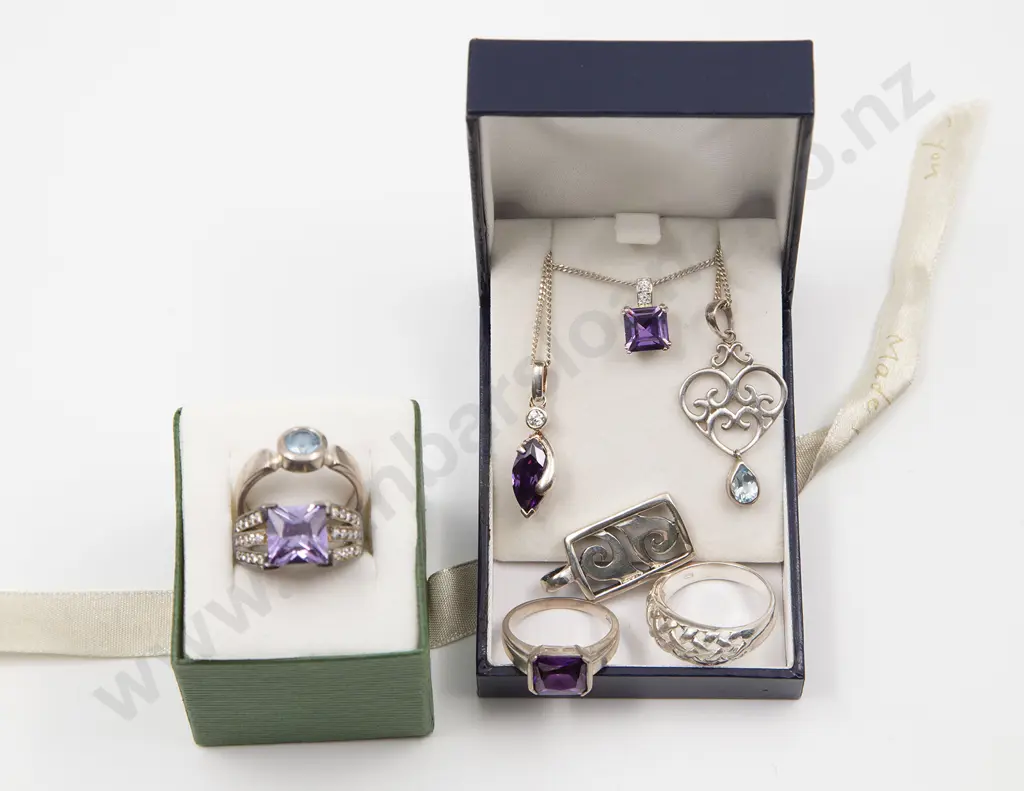 As New Silver & Crystal Jewellery Image 1++