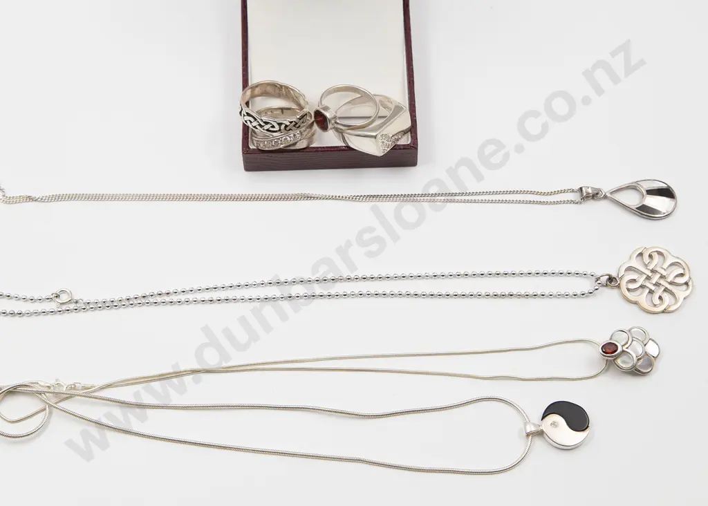 As New Silver & Crystal Jewellery Image 1++