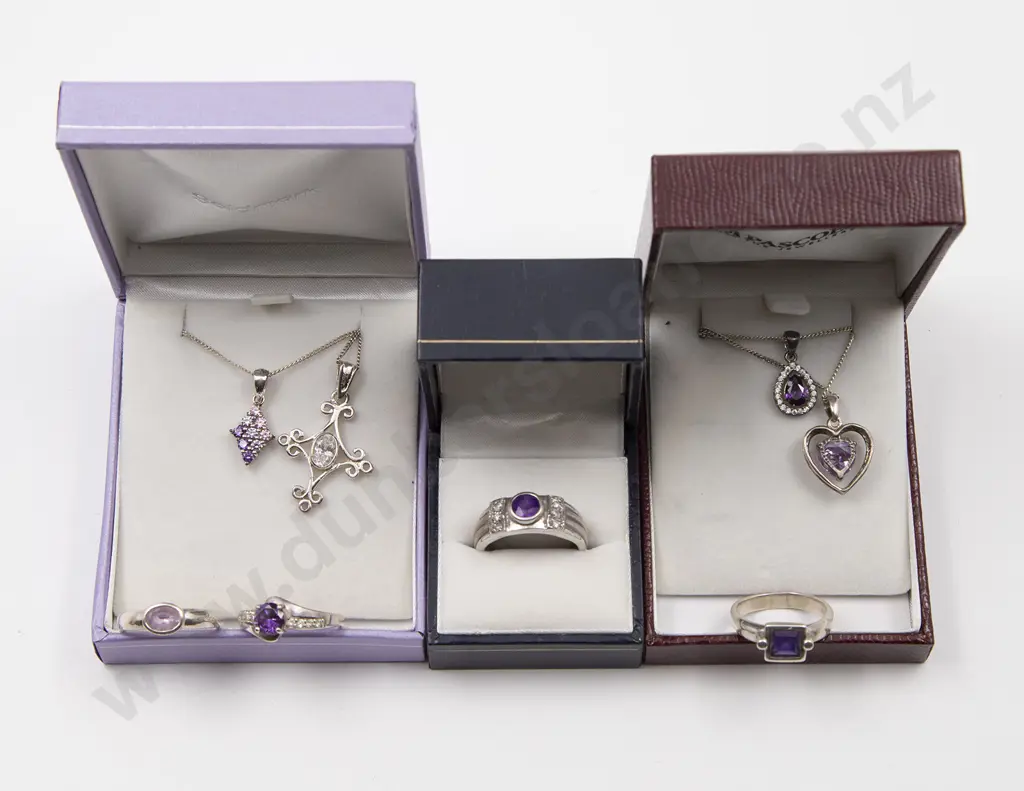 As New Silver & Crystal Jewellery Image 1++