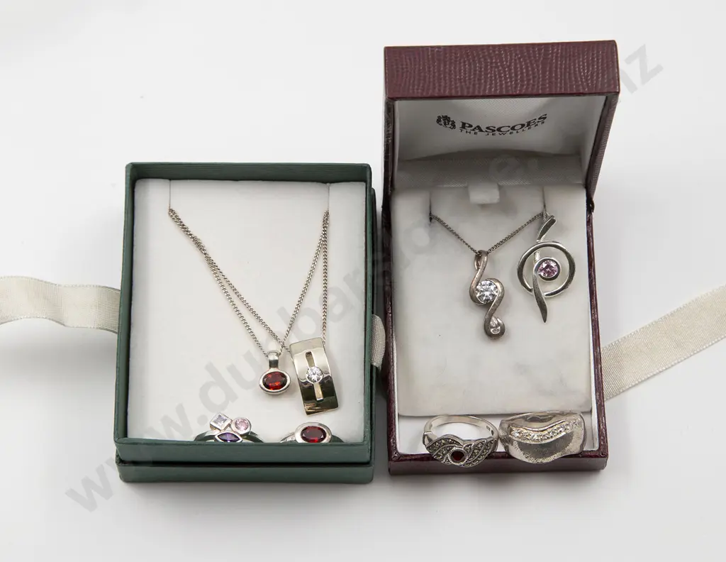 As New Silver & Crystal Jewellery Image 1++