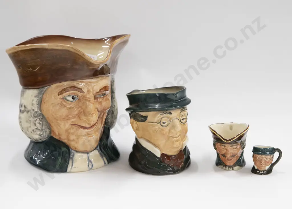 4 RD Character Jugs (1AF) Image 1++