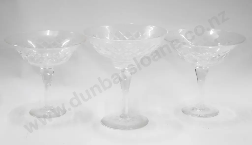3 Crystal Comports Including Webb and Corbett Image 1++