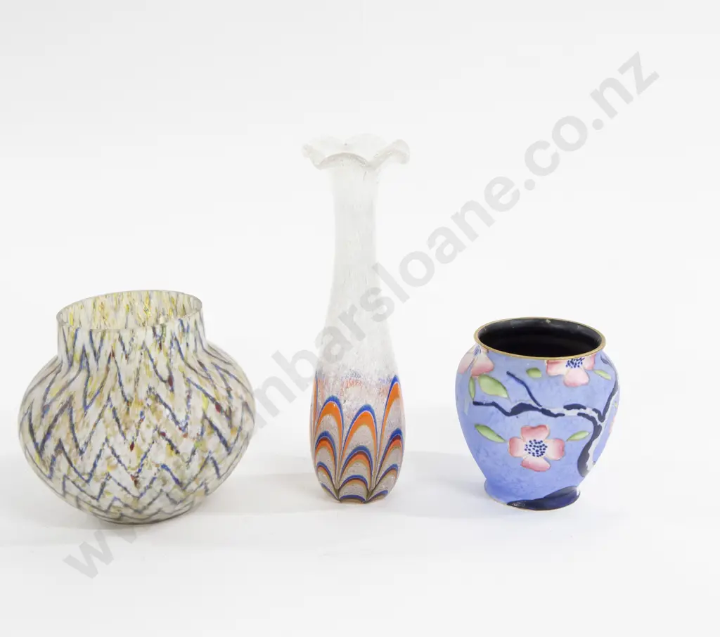3 Various Vases Including Carlton Ware Image 1++
