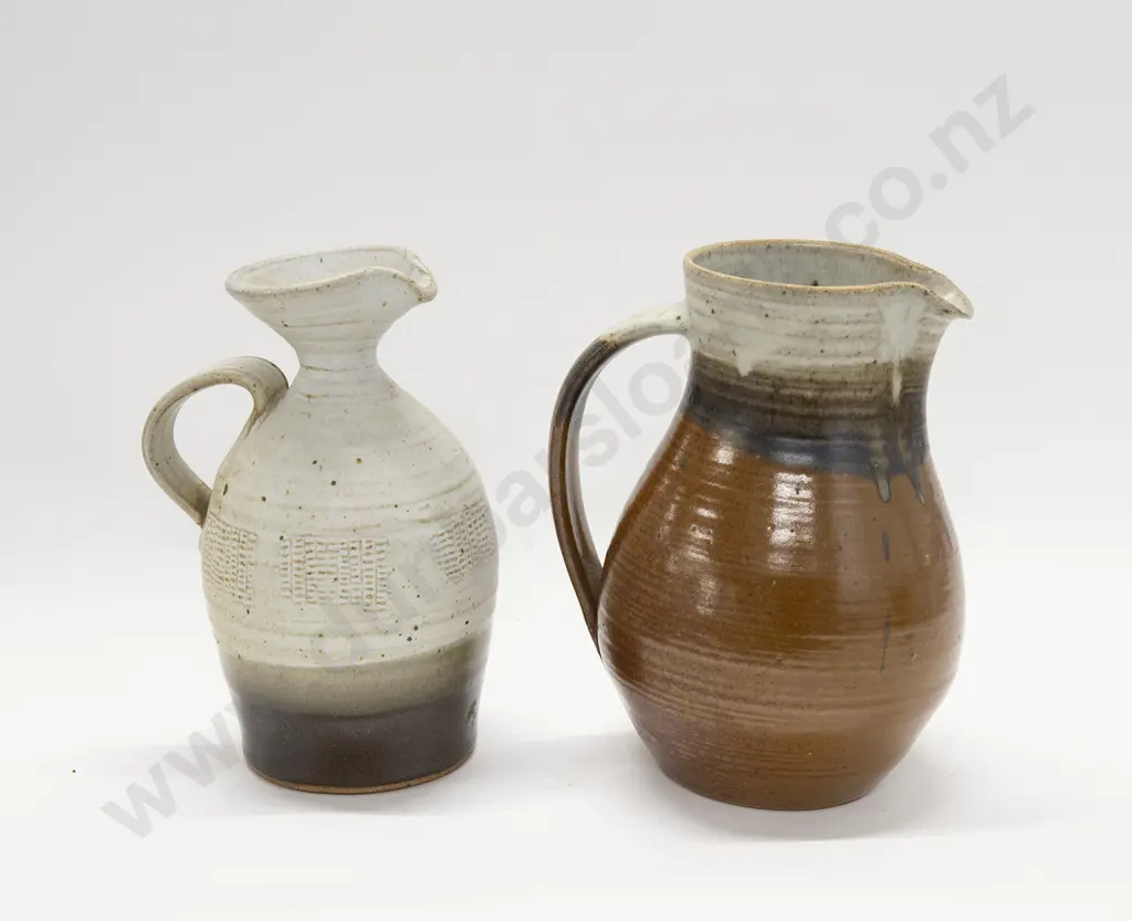 Doris Dutch Stoneware Jug  Together With Peter Stichware Stoneware Jug and Bowl Image 1++
