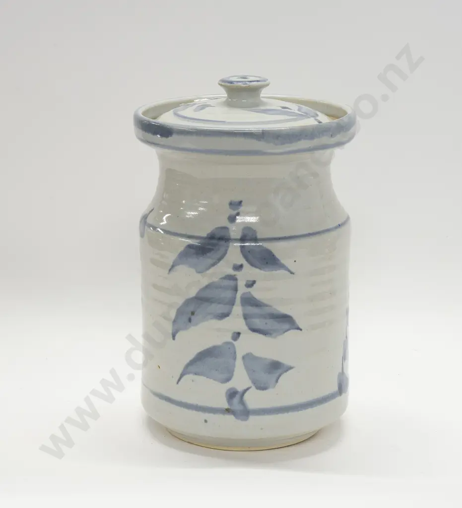 Carl Vendelbosch Lidded Stoneware Vase Image 1++