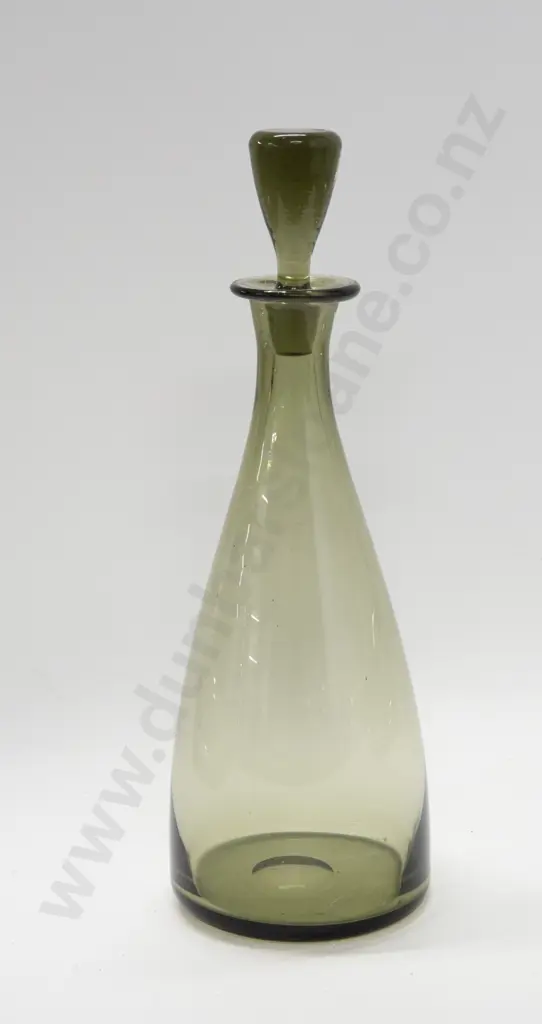 Whitefriars Smoked Glass Decanter Image 1++