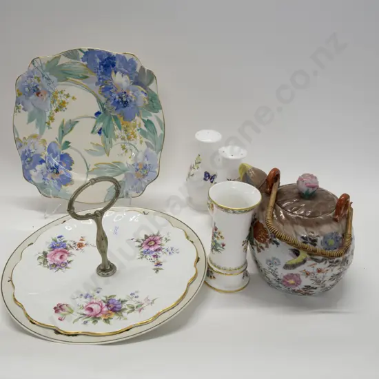 Qty of Fancy China Together With Bird Formed Tea Pot (AF)