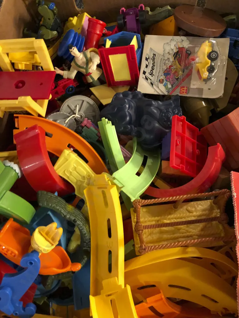 3 Boxes of Assorted McDonald's Toys Image 1++