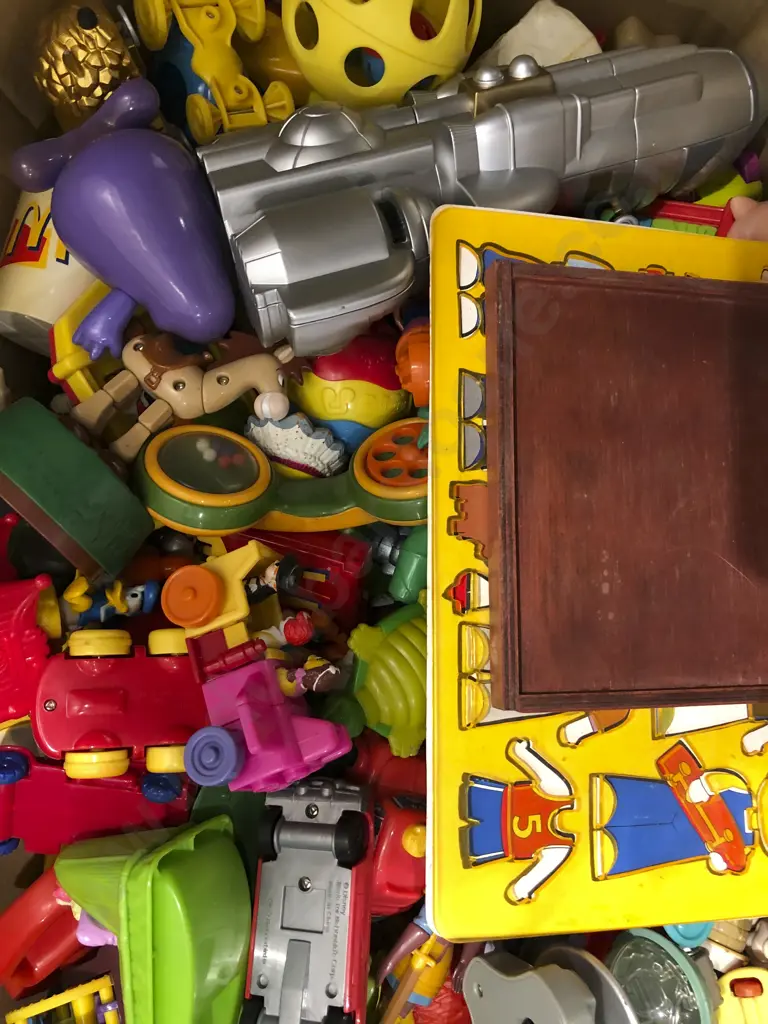 4 Boxes of Assorted McDonald's Toys Image 1++