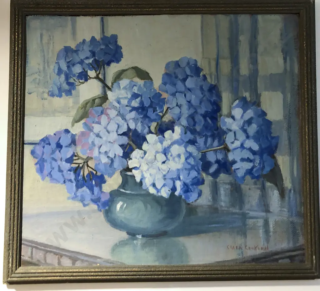 2 Floral Still Lifes - Cockerill Together With Other Image 1++