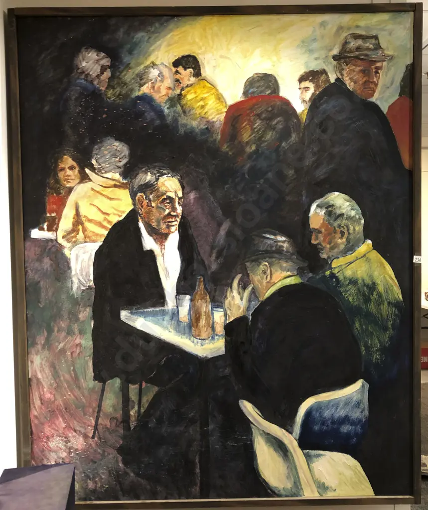 Simon Payton Large Oil on Board Image 1++