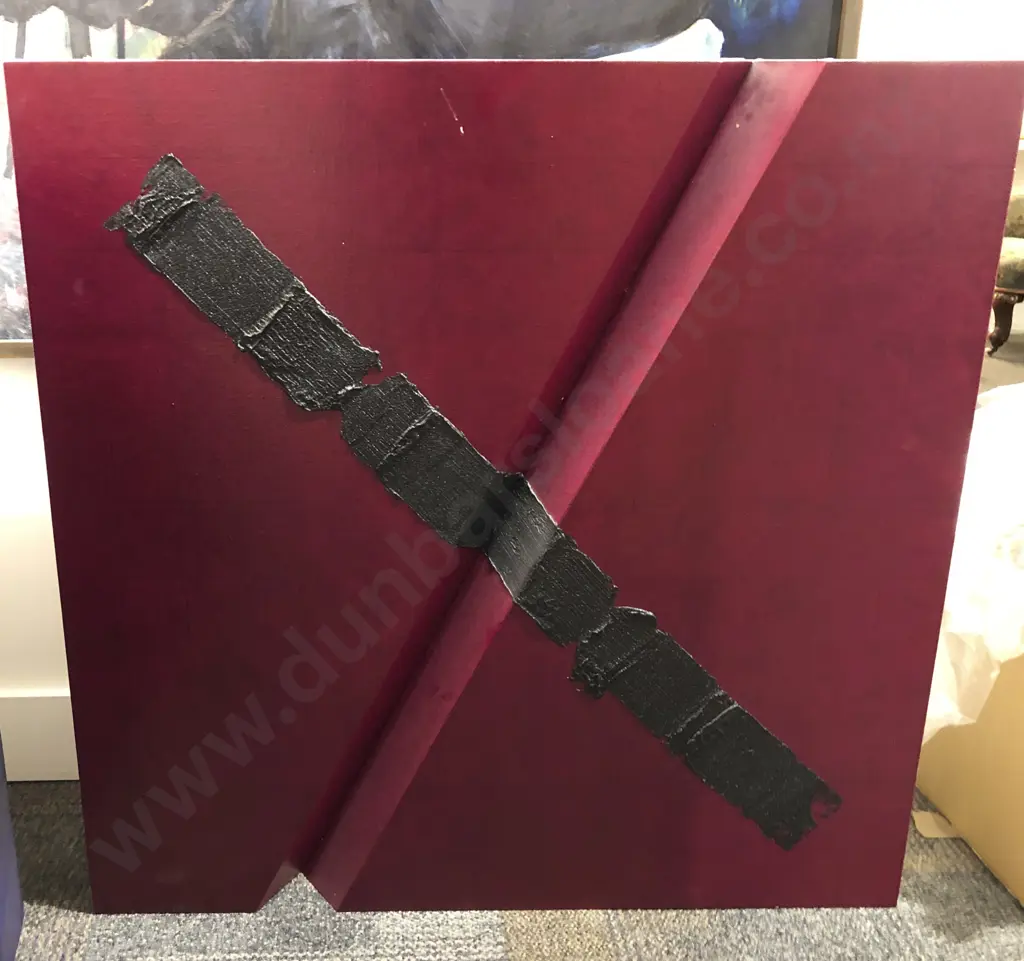 Abstract Mixed Media Artwork by Phillips Image 1++