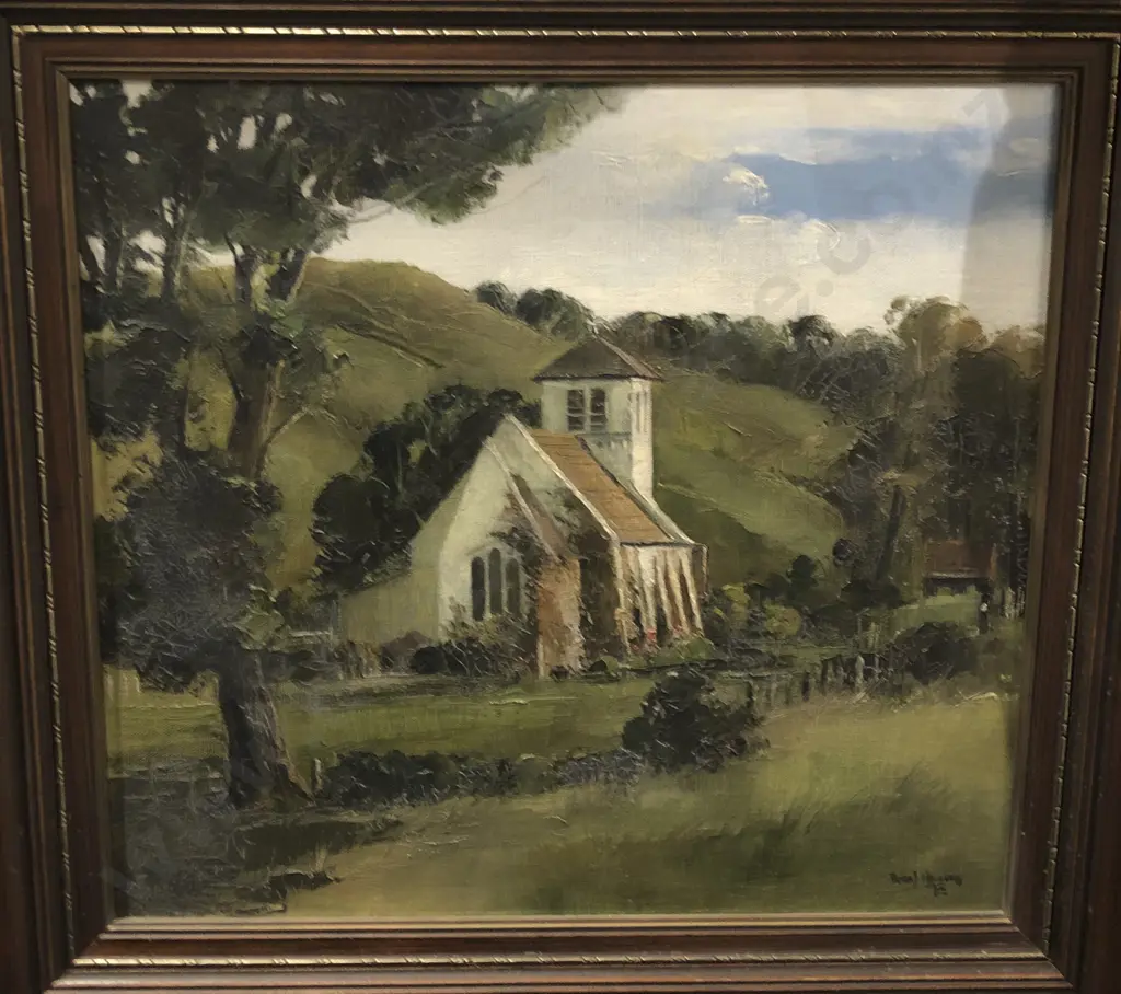 Aston Greathead "Mount Sefton" Oil on Board Image 1++