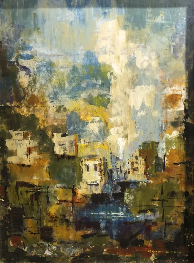 Queenie Aitken "Rivera" Oil on Board Image 1++