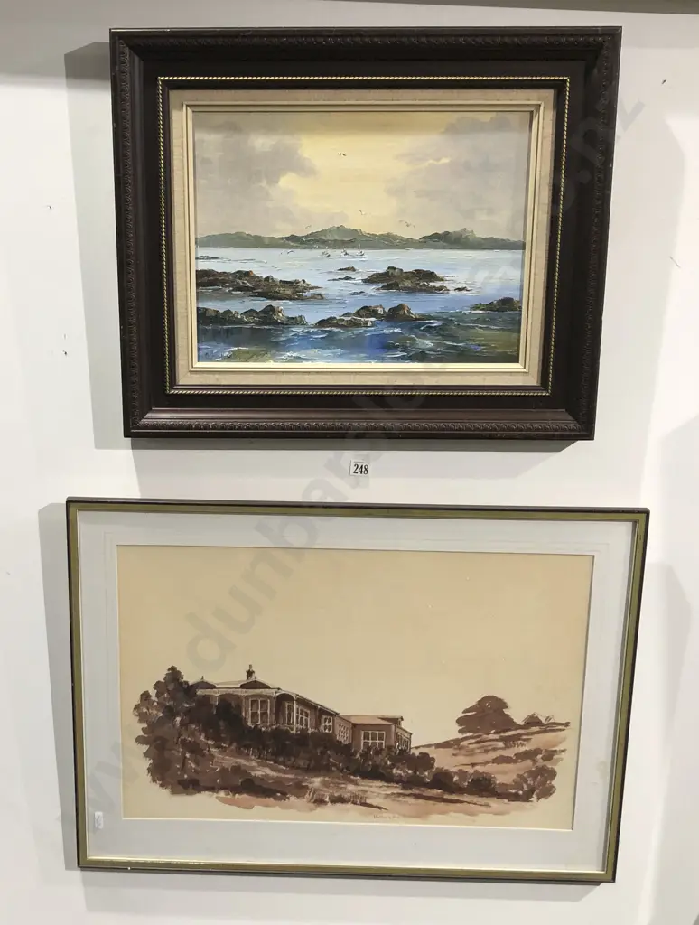 Colleen Hamilton Oil on Board Together With Other Image 1++
