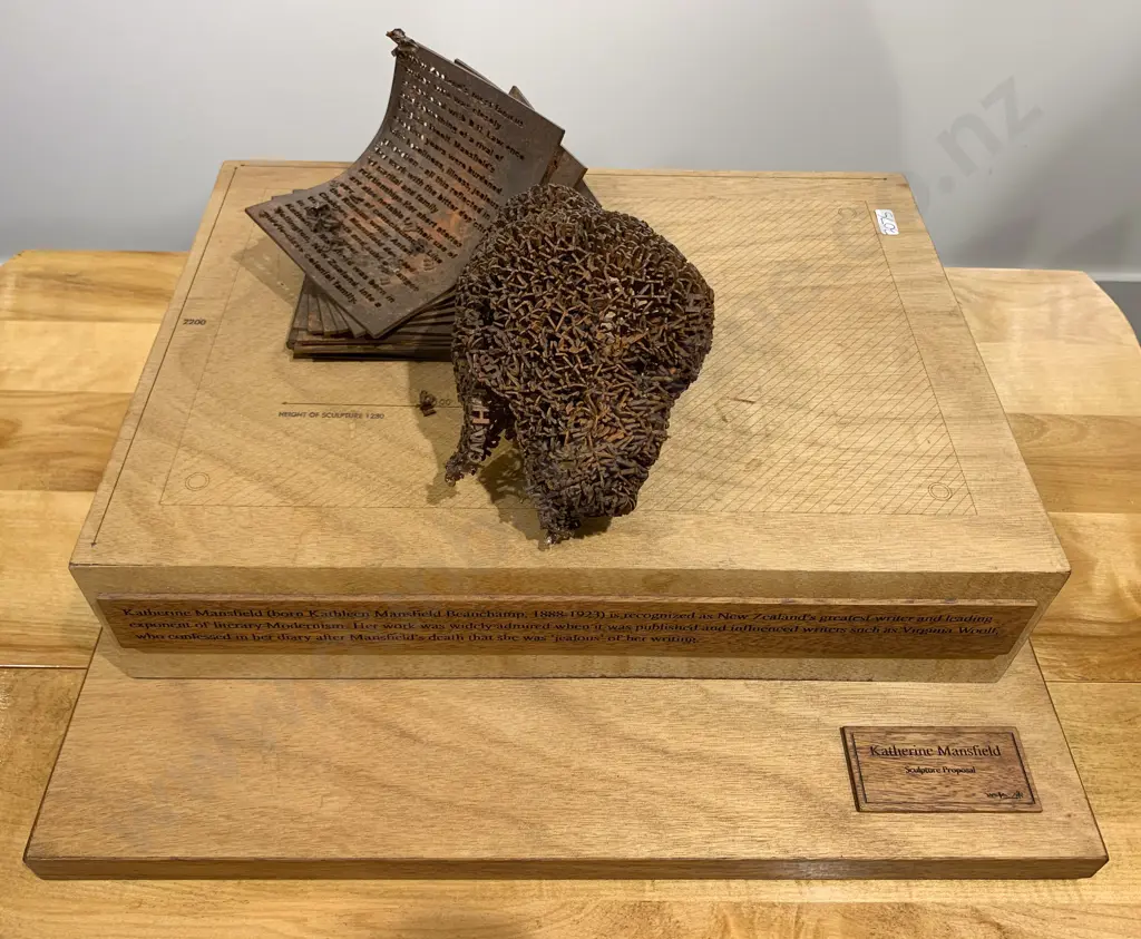 Katherine Mansfield Related Sculpture Proposal (AF) Image 1++