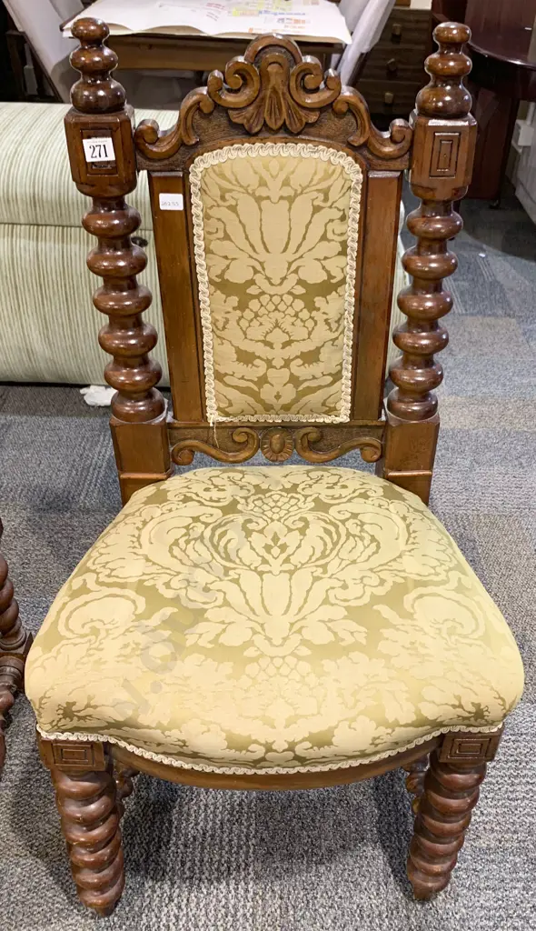 Victorian Bobbin Turned Single Chair Image 1++