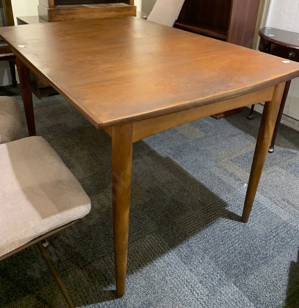 Teak Extension Dining Table Image 1++