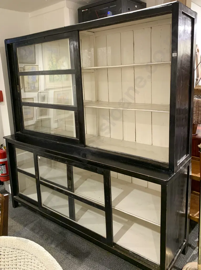 Victorian Ebonized Haberdashery Cabinet Image 1++