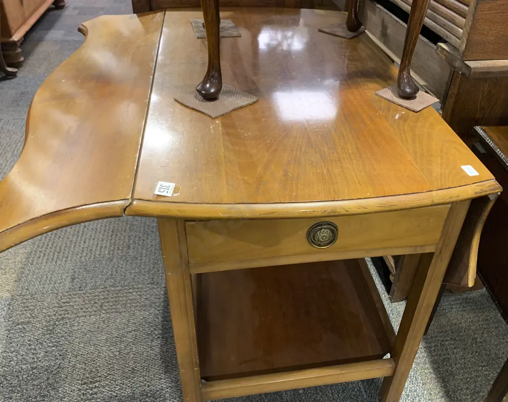 Drop Leaf Tea Trolley Image 1++