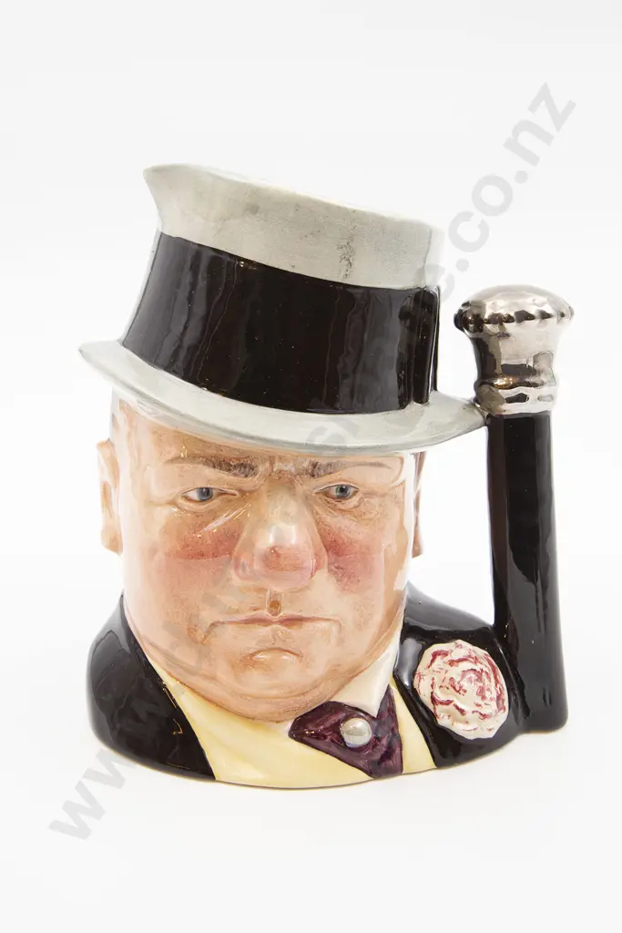 Large RD Character Jug "W.C. Fields" Image 1++
