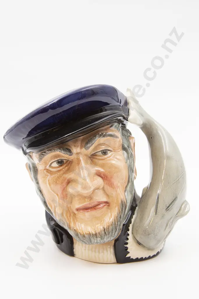 Large RD Character Jug "Capt Ahab" Image 1++