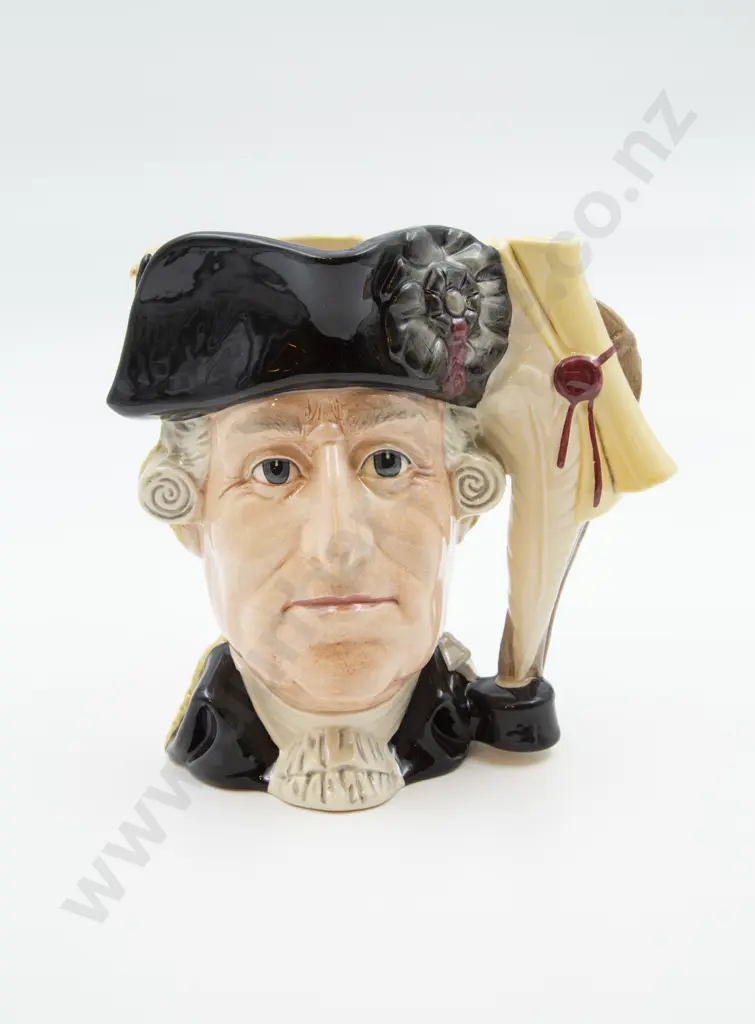 Large RD Character Jug "George III/George Washington" Image 1++