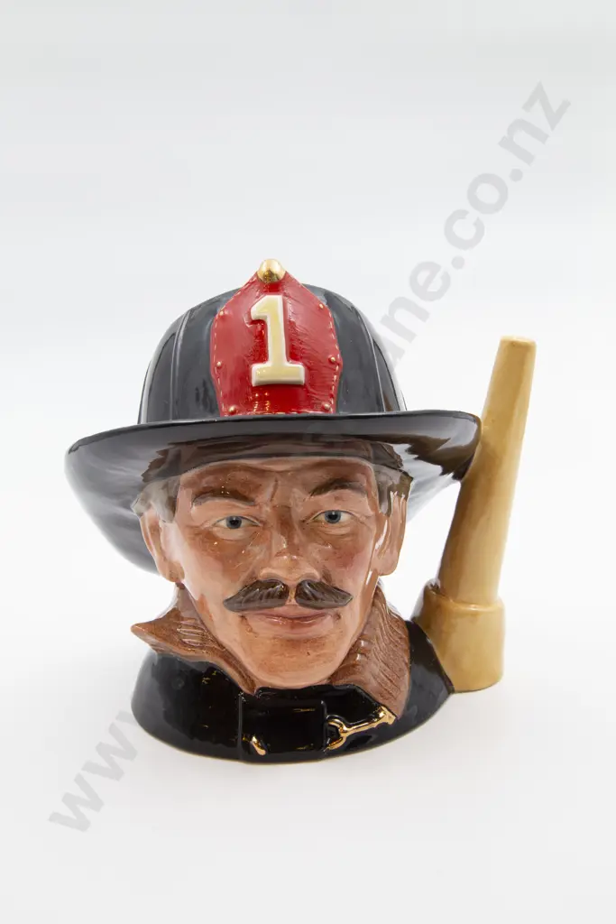 Large RD Character Jug "The Fireman" Image 1++