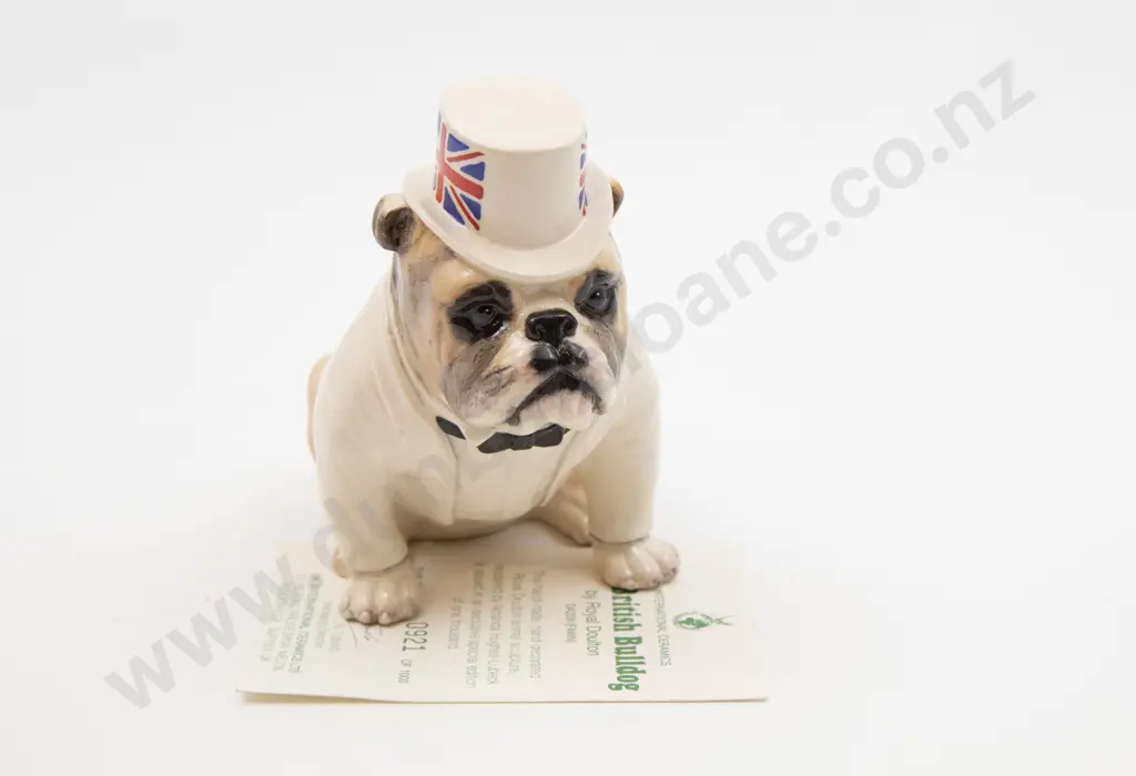 RD Figure "The British Bulldog" (Fawn) No. 0921 Image 1++