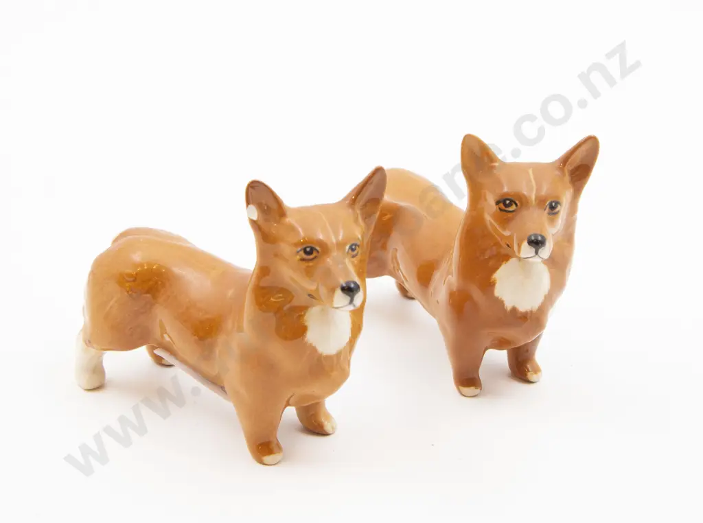 Two Beswick Corgi Dog Models Image 1++