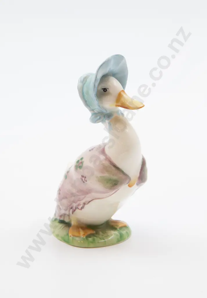 Beswick Beatrix Potter's "Jemima Puddle-duck" With Gold Backstamp Image 1++