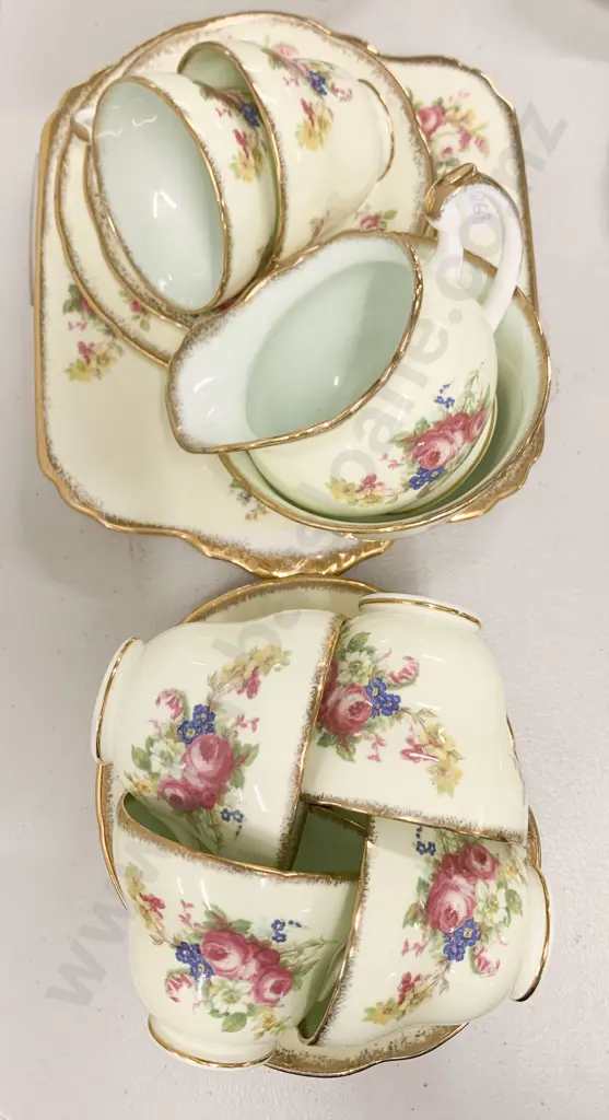 Foley Floral Decorated Part Tea Set Image 1++