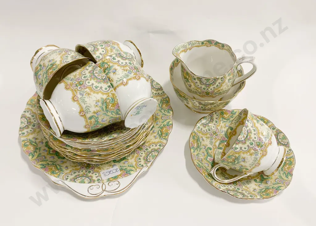 Royal Albert "Paisley Shawl" Part Tea Set Image 1++