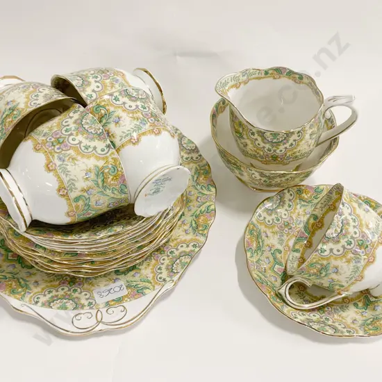 Royal Albert "Paisley Shawl" Part Tea Set