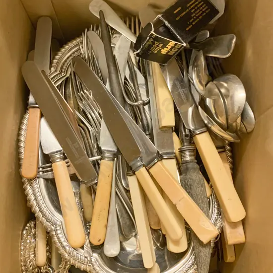 Qty of Assorted S/P and Cutlery