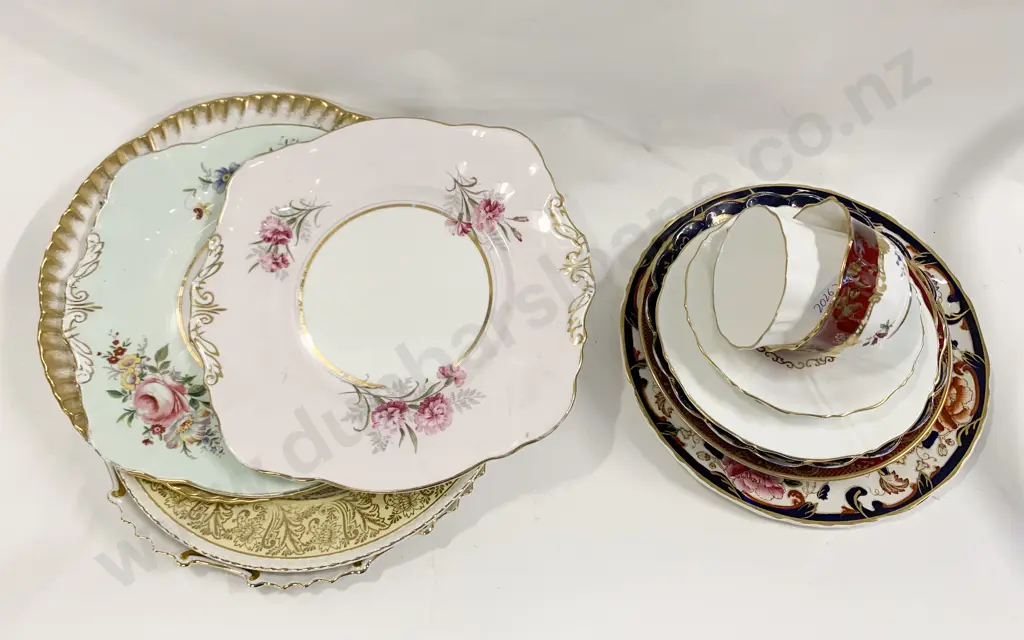 Qty of Fancy China Plates and Tea China Including Hammersley and Mason's etc. Image 1++