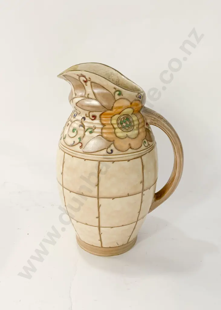Bursley Ware Charlotte Rhead Jug (Repaired) Image 1++