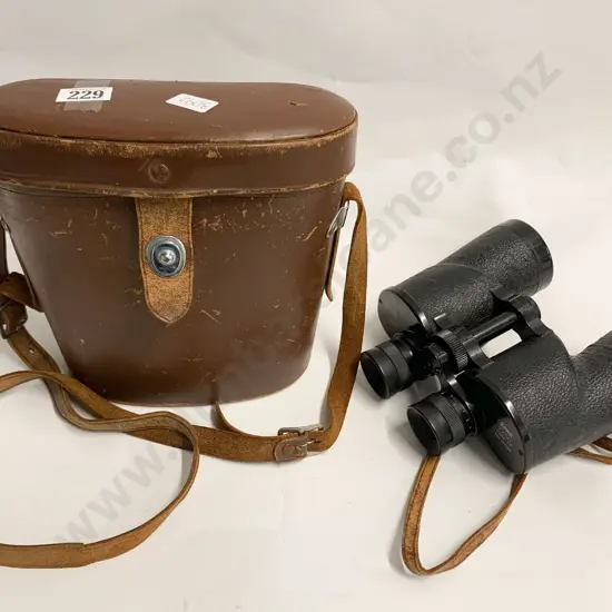 Binoculars in Case