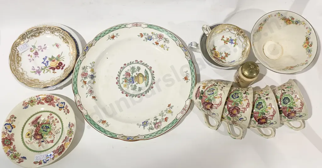 Qty of Assorted Fancy China Including Mason's (Chips) Image 1++