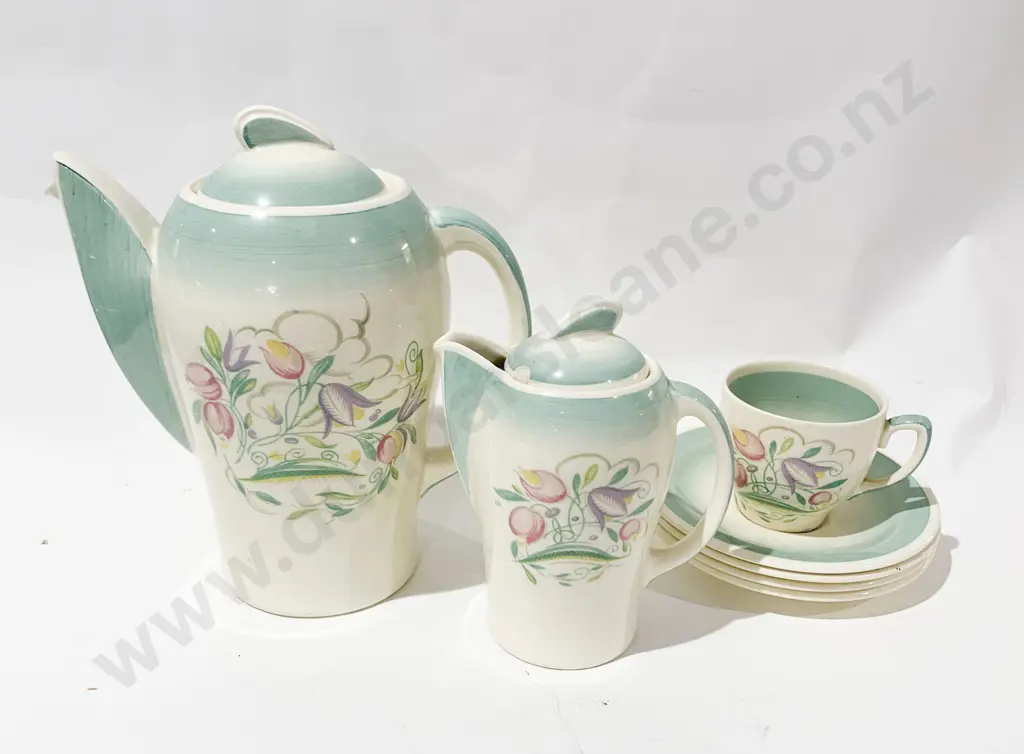 Susie Cooper Part Coffee Set (AF) Image 1++