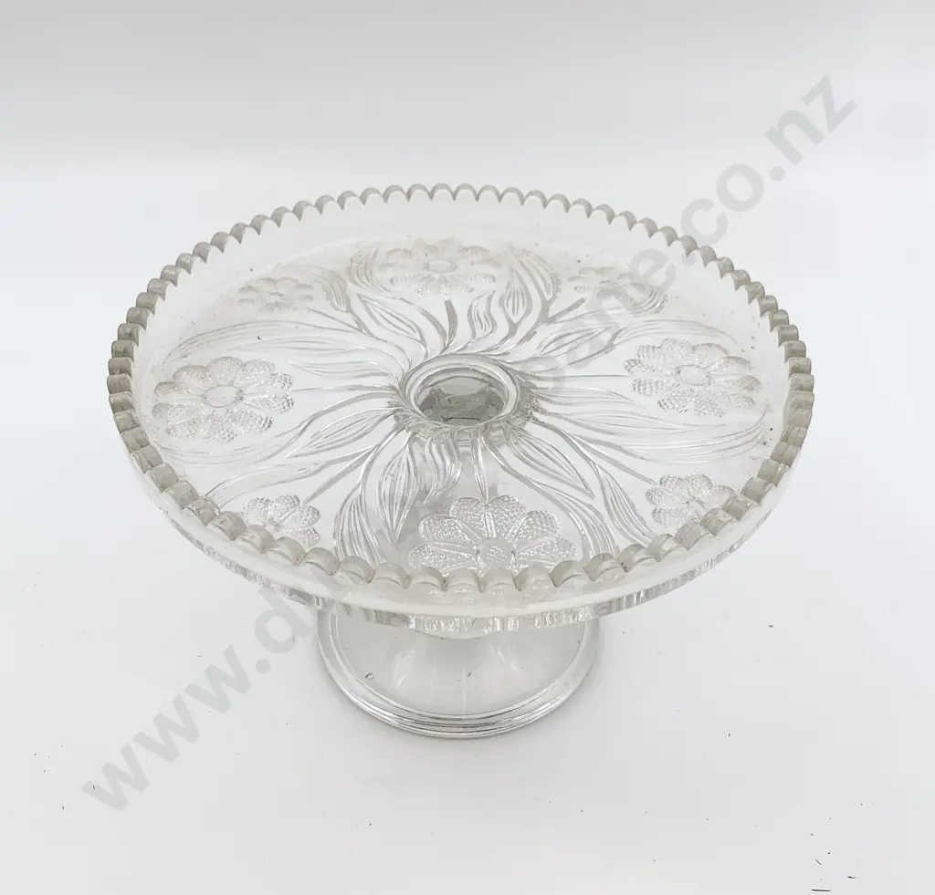 Pressed Glass Comport Image 1++