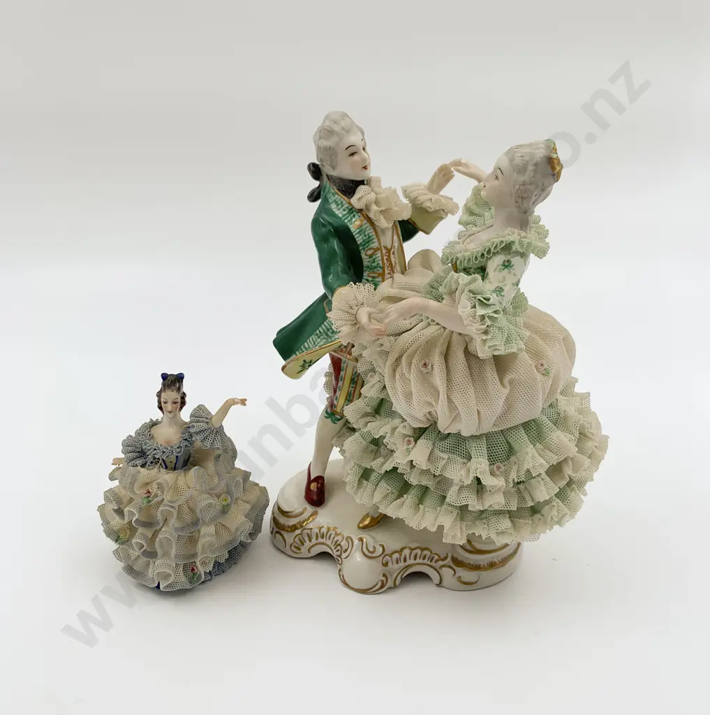 Dresden Figure Group With Other Figure (AF) Image 1++