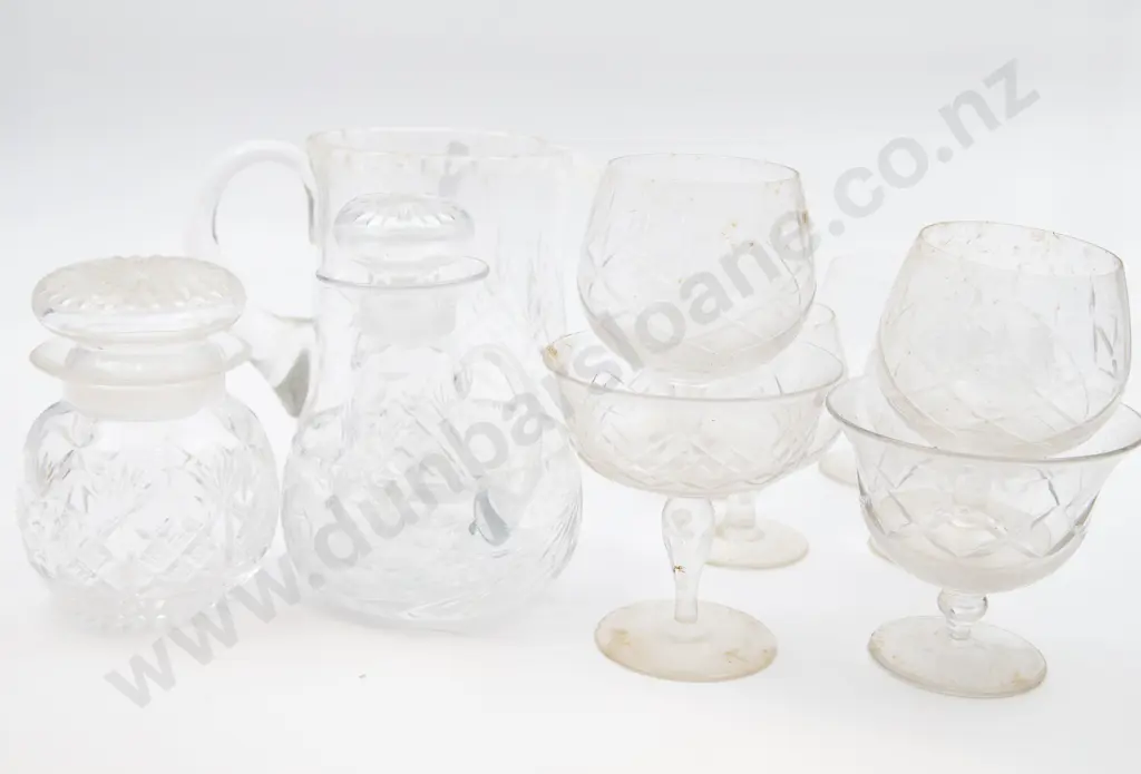 Small Qty of Crystal and Glass Ware Including Jug etc. Image 1++